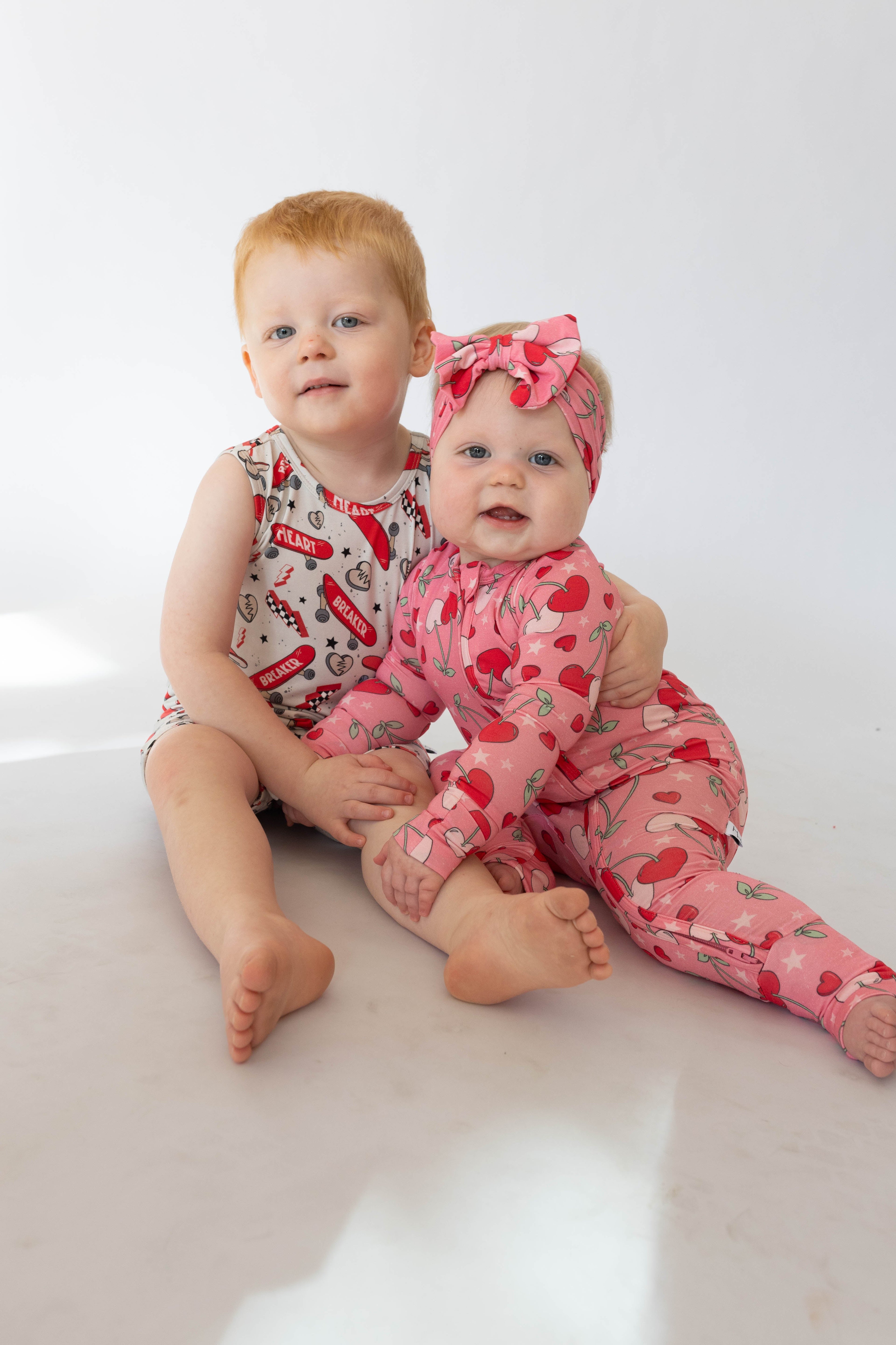 Cherry Hearts Bow