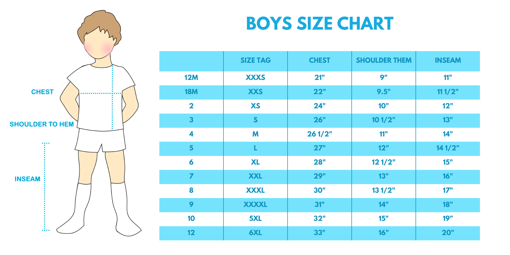 Blue cross hand-smokced boy top